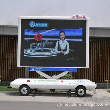 Trailer LED Display, Strong Advertising Effect and Propaganda Effect, Easier-to-install and -move